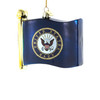 U.S. Navy™ Glass Flag Ornament