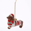 Noble Gems™ Dachshund Glass Ornament