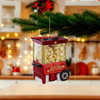 Noble Gems™ Popcorn Machine Glass Ornament