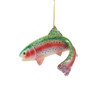 Noble Gems™ Rainbow Trout Fish Glass Ornament