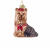 Noble Gems™ Yorkshire Terrier Glass Ornament