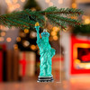 Noble Gems™ Glass Statue Of Liberty Ornament