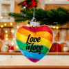 Noble Gems™ Pride Rainbow Glass Ornament