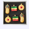 Noble Gems™ Cookie Glass Ornament Set, 6-Piece Box Set