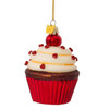 Noble Gems™ Glass Cupcake Ornament Set, 3-Piece Box Set