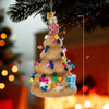 Noble Gems™ Sand Christmas Tree Glass Ornament