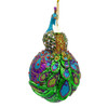 Noble Gems™ Peacock Glass Ball Ornament