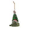 Noble Gems™ Glass Alligator With Christmas Tree
