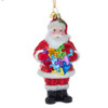 Noble Gems™ Autism Awareness Santa Glass Ornament