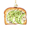 Noble Gems™ Glass Avocado Toast Ornament