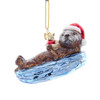 Noble Gems™ Sea Otter Glass Ornament