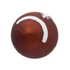 Noble Gems™ Glass Football With Santa Hat Ornament