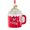 Noble Gems™ Glass Hot Cocoa Mug Ornament
