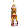 Noble Gems™ Glass Christmas Rocking Deer Ornament