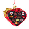 Noble Gems™ Glass Heart Box Of Chocolate Ornament