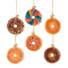 Noble Gems™ Glass Bagel Ornaments, 6 Assorted