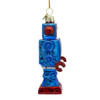 Noble Gems™ Glass Vintage Robot Ornament