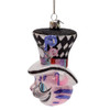 Noble Gems™ Glass Cheshire Cat Head Ornament