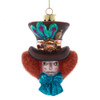Noble Gems™ Glass Hatter Head Ornament