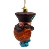 Noble Gems™ Glass Hatter Head Ornament