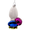 Noble Gems™ Glass White Rabbit Head Ornament