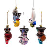 Noble Gems™ Glass Alice Characters Ornaments, 5-Piece Set