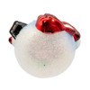 Noble Gems™ Glass Snowman With Cardinals & Lantern Ornament