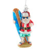 Noble Gems™ Glass Beach Santa Ornament
