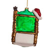 Noble Gems™ Glass Santa With Chair With Swarovski® Elements