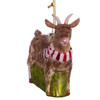Noble Gems™ Glass Goat Ornament