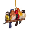 Noble Gems™ Glass Songbirds Ornament