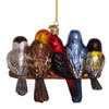Noble Gems™ Glass Songbirds Ornament