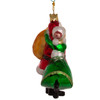 Noble Gems™ Glass Santa and Mrs. Claus Kiss Ornament