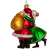 Noble Gems™ Glass Santa and Mrs. Claus Kiss Ornament