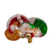 Noble Gems™ Glass Santa and Mrs. Claus Kiss Ornament