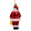 Noble Gems™ Glass Santa With Mask Ornament