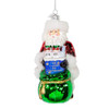 Noble Gems™ Santa With COVID-19 Vaccine Ornament