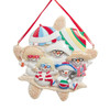 Snowman Beach Family Of 5 Ornament For Personalization
