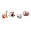 Noble Gems™ Glass Wonderland Ornament Set, 4-Piece Box