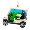 Noble Gems™ Glass Golf Cart Ornament