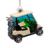 Noble Gems™ Glass Golf Cart Ornament