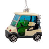 Noble Gems™ Glass Golf Cart Ornament