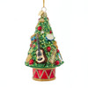 Noble Gems™ Glass Christmas Tree With Musical Instruments Ornament