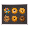 Noble Gems™ Glass Bagel Ornaments, 6-Piece Set