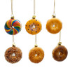 Noble Gems™ Glass Bagel Ornaments, 6-Piece Set