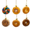 Noble Gems™ Glass Bagel Ornaments, 6-Piece Set