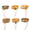Noble Gems™ Glass Bagel Ornaments, 6-Piece Set