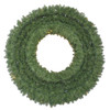 72" Pre-Lit Warm White LED Commercial Wreath