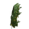 24" Pre-Lit Clear Incandescent Jackson Pine Wreath
