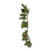 4' Un-Lit Pine Garland With Pinecones